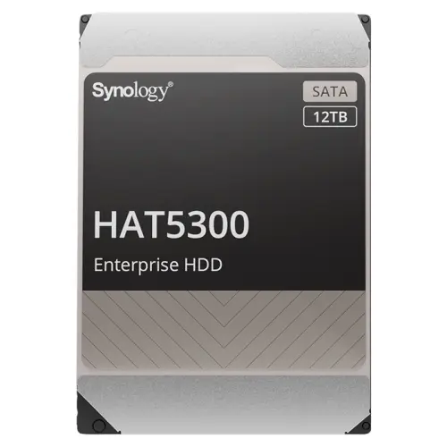 Synology HAT5300 Serisi HAT5300-12T 12TB 7200Rpm 256MB 3.5” SATA 3 Harddisk