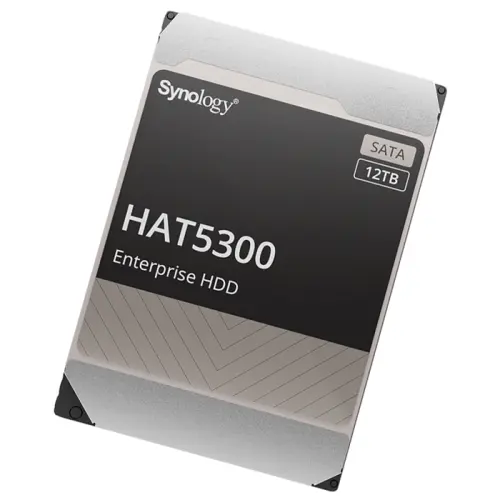 Synology HAT5300 Serisi HAT5300-12T 12TB 7200Rpm 256MB 3.5” SATA 3 Harddisk