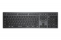 A4 Tech FBX50C TR Q Gri Kablosuz Şarjlı Klavye