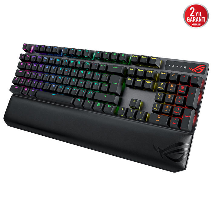 ASUS ROG Strix Scope NX Wireless Deluxe ROG NX Red Switch RGB Mekanik Kablosuz Gaming (Oyuncu) Klavye