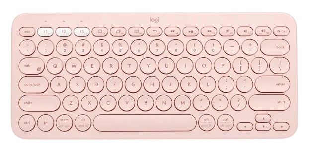 Logitech K380 920-010067 TR Q Multi Device Kablosuz Pembe Bluetooth Klavye