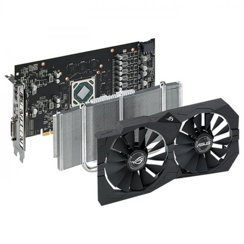 Asus ROG Strix Radeon RX 560 V2 ROG-STRIX-RX560-4G-V2-GAMING 4GB GDDR5 128Bit DX12 Gaming (Oyuncu) Ekran Kartı