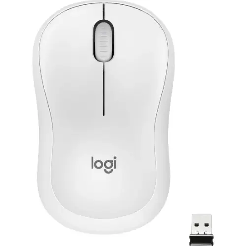 Logitech M221 Silent Nano 1000 DPI 3 Tuş Beyaz Optik Kablosuz Mouse - 910-006511