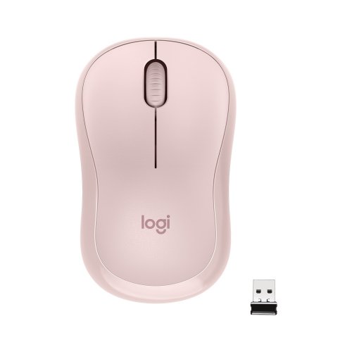 Logitech M221 Silent Nano 1000 DPI 3 Tuş Pembe Optik Kablosuz Mouse - 910-006512