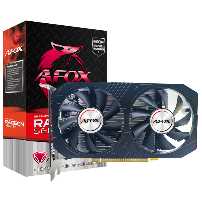 Afox Radeon RX 560 AFRX560-4096D5H4-V2 4GB GDDR5 128Bit DX12 Gaming (Oyuncu) Ekran Kartı