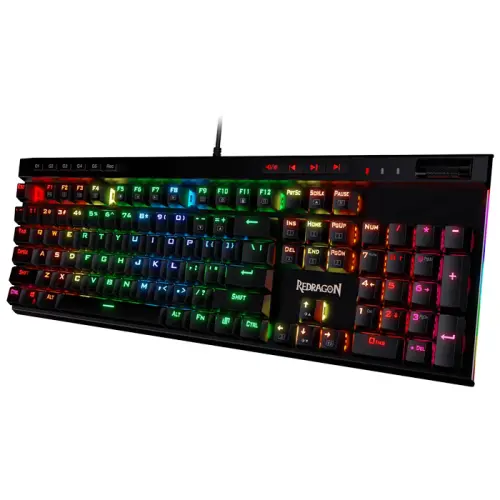 Redragon K580 Vata Outemu Blue Switch RGB Mekanik Kablolu Gaming (Oyuncu) Klavye