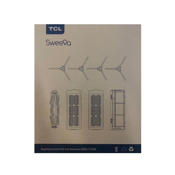 TCL Sweeva 1000 / 2000 Yedek Kit B100J90AA – TCL Türkiye Garantili
