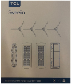 TCL Sweeva 1000 / 2000 Yedek Kit B100J90AA – TCL Türkiye Garantili