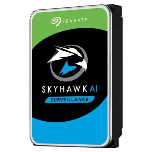 Seagate Skyhawk AI Surveillance ST10000VE001 10TB 256MB 3.5” SATA 3 7/24 Güvenlik Diski