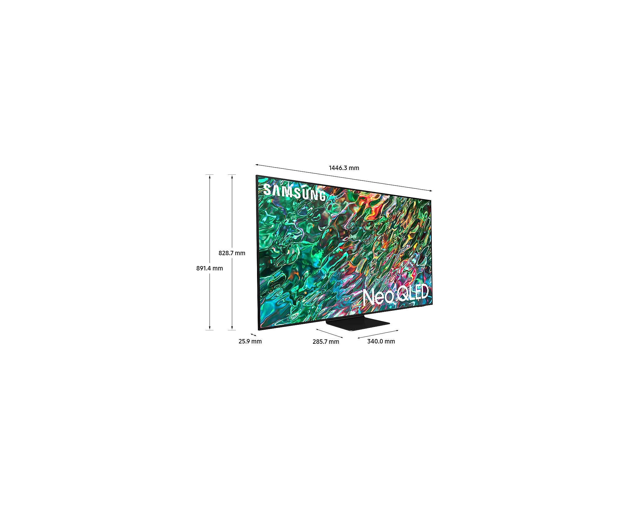 Samsung 65QN90B 65″ 165 Ekran 4K Ultra HD Uydu Alıcılı Smart Neo QLED TV
