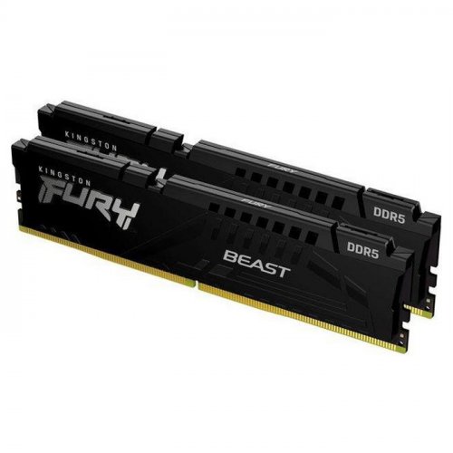 Kingston Fury Beast KF552C36BBEK2/32 32GB (2x16GB) DDR5 5200MHz CL36 Siyah Gaming Ram (Bellek)