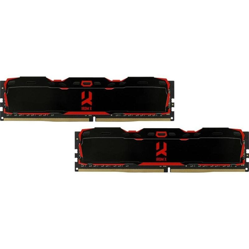 Goodram IRDM X IR-X320064L16A32GDC 32GB (2x16GB) DDR4 3200MHz CL16 Siyah Gaming (Oyuncu) Ram