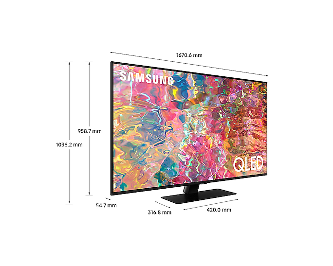 Samsung 65Q80B 65″ 165 Ekran 4K Ultra HD Uydu Alıcılı Smart QLED TV