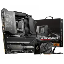 MSI MEG X670E GODLIKE AMD X670 Soket AM5 DDR5 6666(OC)MHz E-ATX Gaming (Oyuncu) Anakart
