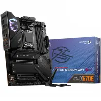 MSI MPG X670E CARBON WIFI AMD X670 Soket AM5 DDR5 6600(OC)MHz ATX Gaming (Oyuncu) Anakart