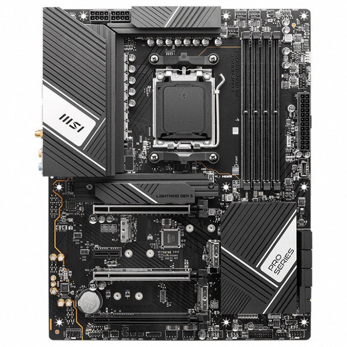 MSI PRO X670-P WIFI AMD X670 Soket AM5 DDR5 6600(OC)MHz ATX Gaming (Oyuncu) Anakart