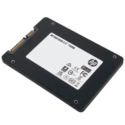 HP S650 345M7AA 120GB 560/480MB/s 2.5” SATA 3 SSD Disk
