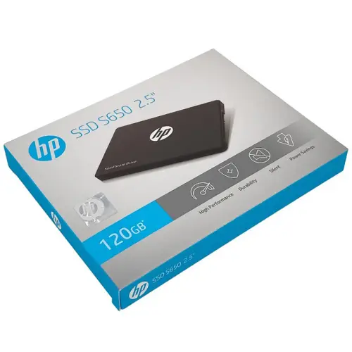 HP S650 345M7AA 120GB 560/480MB/s 2.5” SATA 3 SSD Disk