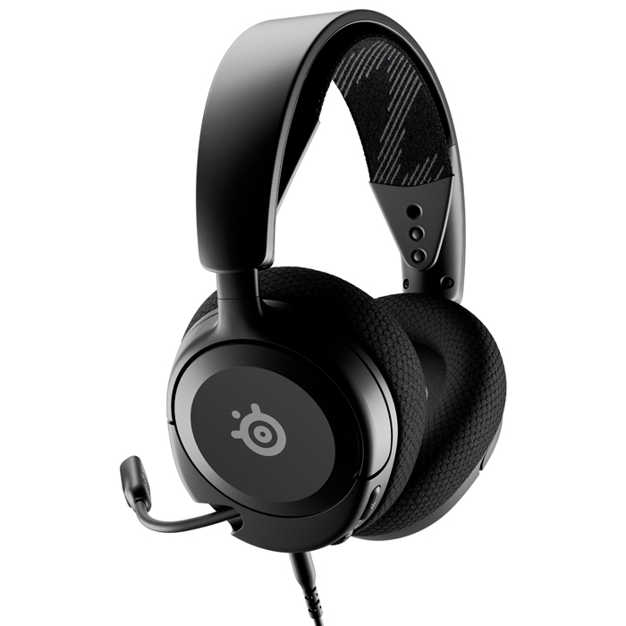 SteelSeries Arctis Nova 1 Black SSH61606 Mikrofonlu Siyah Kablolu Gaming (Oyuncu) Kulaklık