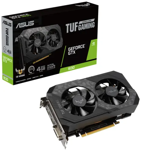 Asus TUF Gaming GeForce GTX 1630 TUF-GTX1630-4G-GAMING 4GB GDDR6 64Bit DX12 Gaming (Oyuncu) Ekran Kartı