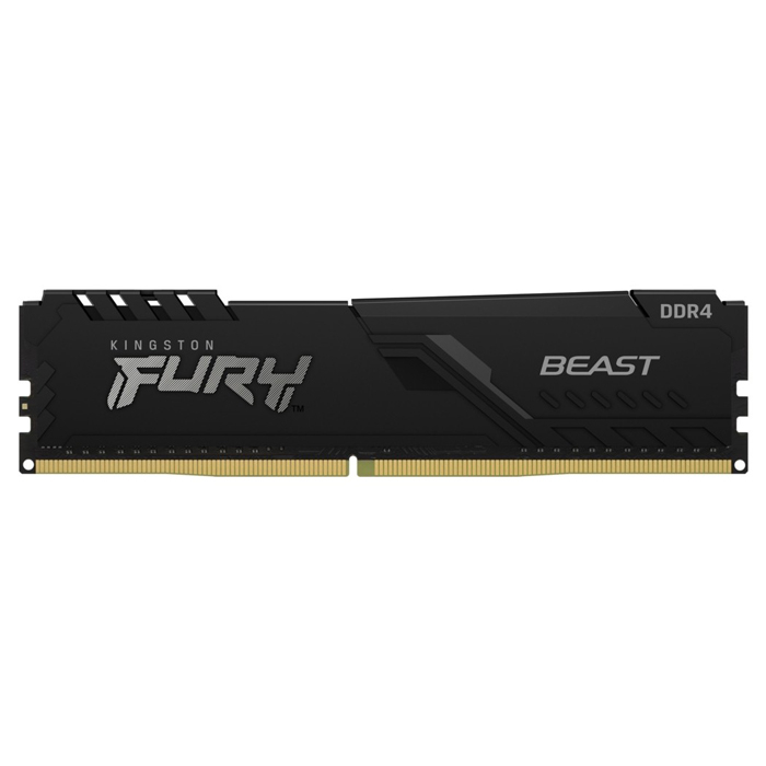 Kingston Fury Beast KF432C16BB/16 16GB (1x16GB) DDR4 3200MHz CL16 Siyah Gaming Ram (Bellek)