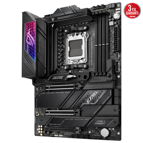 Asus ROG Strix X670E-E Gaming WIFI AMD X670 Soket AM5 DDR5 6400(OC)MHz ATX Gaming (Oyuncu) Anakart