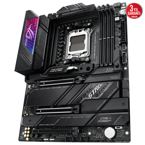 Asus ROG Strix X670E-E Gaming WIFI AMD X670 Soket AM5 DDR5 6400(OC)MHz ATX Gaming (Oyuncu) Anakart