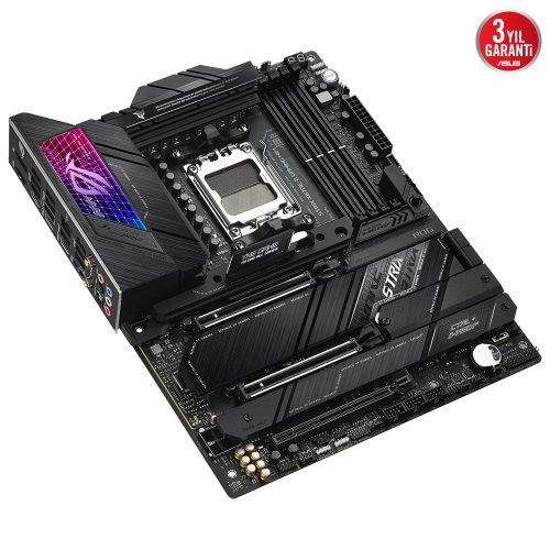 ASUS ROG Strix X670E-E Gaming WIFI AMD X670 Soket AM5 DDR5 6400(OC)MHz ATX Gaming (Oyuncu) Anakart