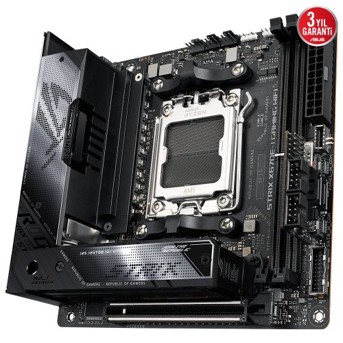 Asus ROG Strix X670EI Gaming WIFI AMD X670 Soket AM5 DDR5 6400(OC)MHz MiniITX Gaming (Oyuncu