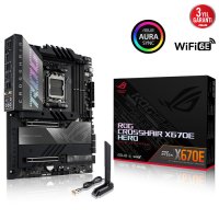 Asus ROG Crosshair X670E Hero AMD X670 Soket AM5 DDR5 6400(OC)MHz ATX Gaming (Oyuncu) Anakart