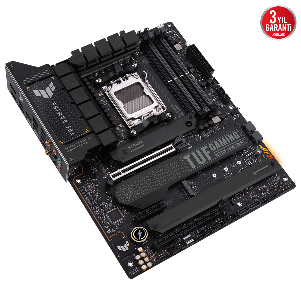 ASUS TUF Gaming X670E-Plus WIFI AMD X670 Soket AM5 DDR5 6400(OC)MHz ATX Gaming (Oyuncu) Anakart