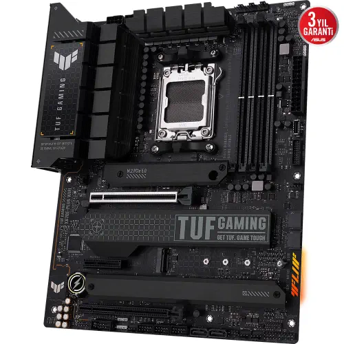 Asus TUF Gaming X670E-Plus WIFI AMD X670 Soket AM5 DDR5 6400(OC)MHz ATX Gaming (Oyuncu) Anakart