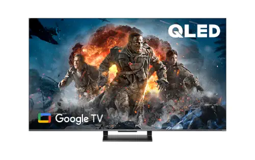 TCL 55C735 55″ 139 Ekran 4K Ultra HD Uydu Alıcılı Google Smart QLED TV