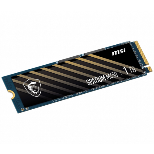 MSI Spatium M450 1TB 3600/3000MB/s PCIe NVMe M.2 SSD Disk