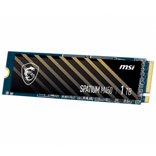 MSI Spatium M450 1TB 3600/3000MB/s PCIe NVMe M.2 SSD Disk