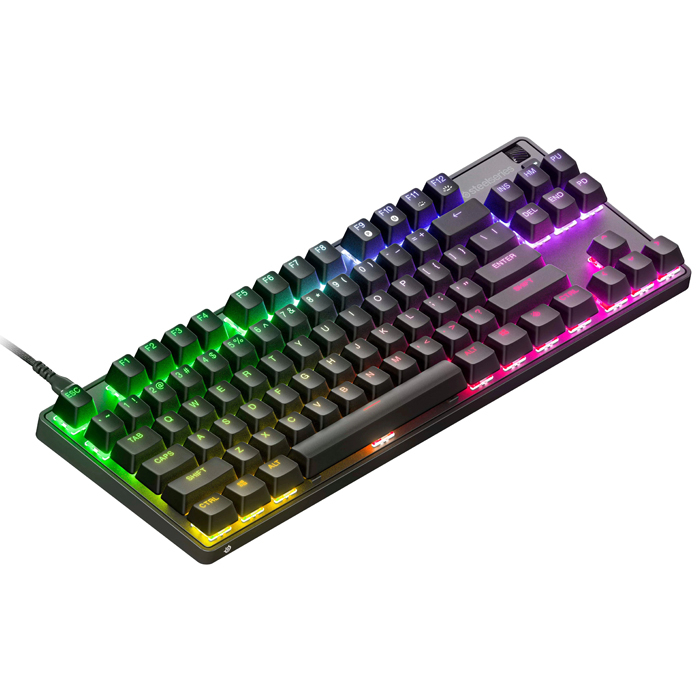 SteelSeries Apex 9 TKL SSK64848 İng Q (UK) OptiPoint Optik Switch RGB Kablolu Gaming (Oyuncu) Klavye