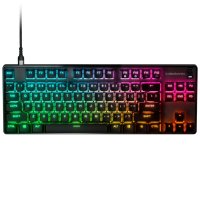 SteelSeries Apex 9 TKL SSK64848 İng Q (UK) OptiPoint Optik Switch RGB Kablolu Gaming (Oyuncu) Klavye