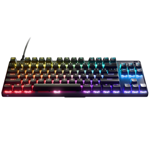 SteelSeries Apex 9 TKL SSK64848 İng Q (UK) OptiPoint Optik Switch RGB Kablolu Gaming (Oyuncu) Klavye