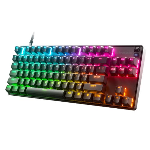 SteelSeries Apex 9 TKL SSK64848 İng Q (UK) OptiPoint Optik Switch RGB Kablolu Gaming (Oyuncu) Klavye
