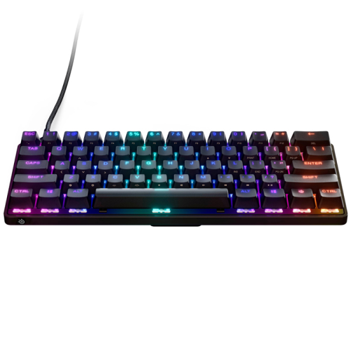 SteelSeries Apex 9 Mini SSK64838 İng Q (UK) OptiPoint Optik Switch RGB Kablolu Gaming (Oyuncu) Klavye