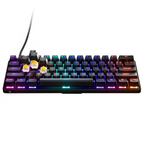 SteelSeries Apex 9 Mini SSK64838 İng Q (UK) OptiPoint Optik Switch RGB Kablolu Gaming (Oyuncu) Klavye
