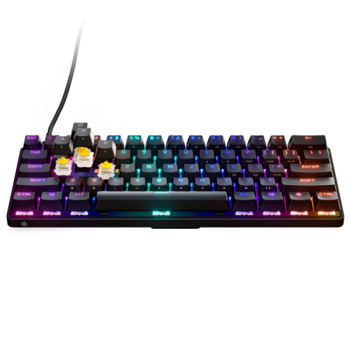 SteelSeries Apex 9 Mini SSK64838 İng Q (UK) OptiPoint Optik Switch RGB Kablolu Gaming (Oyuncu) Klavye