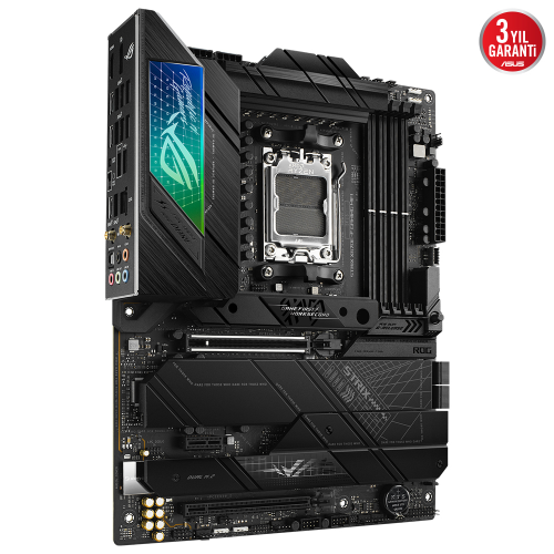 ASUS ROG Strix X670E-F Gaming WIFI AMD X670 Soket AM5 DDR5 6400(OC)MHz ATX Gaming (Oyuncu) Anakart
