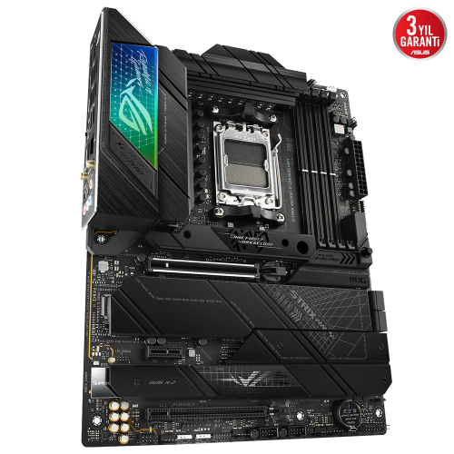 ASUS ROG Strix X670E-F Gaming WIFI AMD X670 Soket AM5 DDR5 6400(OC)MHz ATX Gaming (Oyuncu) Anakart