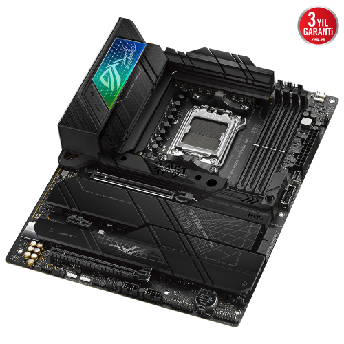ASUS ROG Strix X670E-F Gaming WIFI AMD X670 Soket AM5 DDR5 6400(OC)MHz ATX Gaming (Oyuncu) Anakart