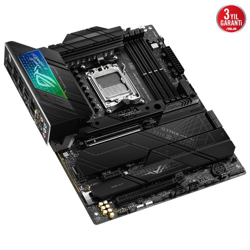 Asus ROG Strix X670E-F Gaming WIFI AMD X670 Soket AM5 DDR5 6400(OC)MHz ATX Gaming (Oyuncu) Anakart