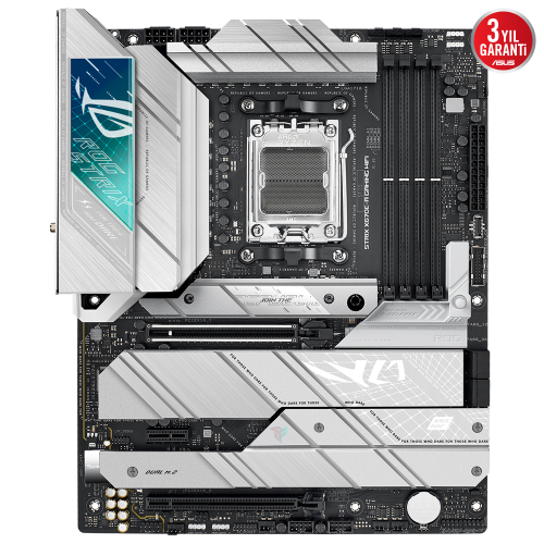 Asus ROG Strix X670E-A Gaming WIFI AMD X670 Soket AM5 DDR5 6400(OC)MHz ATX Gaming (Oyuncu) Anakart