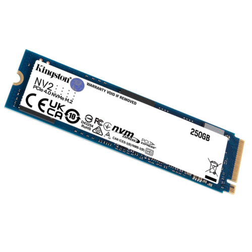 Kingston NV2 SNV2S/250G 250GB 3000/1300MB/s PCIe NVMe M.2 SSD Disk