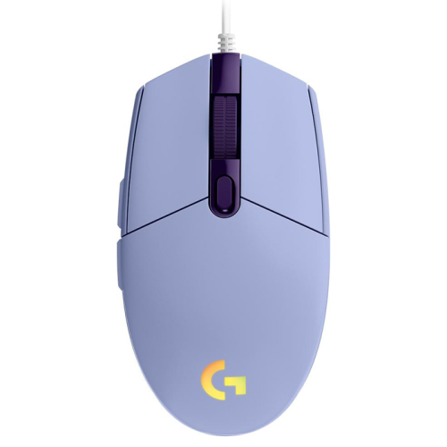 Logitech G102 LightSync Lilac 910-005854 8000DPI 6 Tuş Optik RGB Lila Kablolu Gaming Mouse