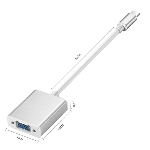 Codegen CDG-CNV32 USB TYPCE-C to VGA Çevirici Adaptör